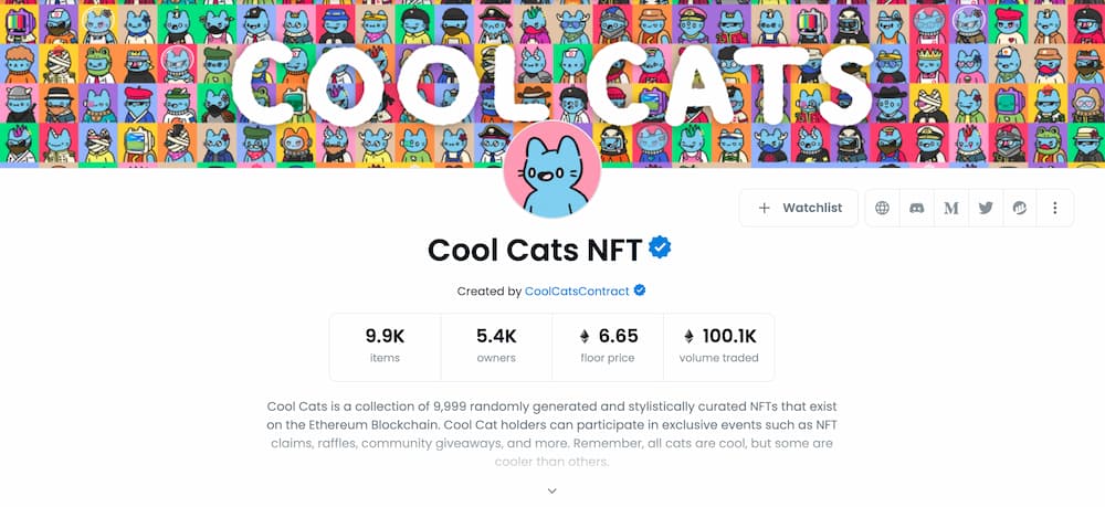 NFT Cool Cats